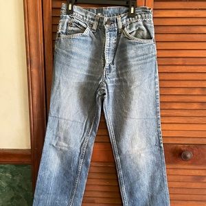 Vintage Straight Leg Orange Tab Levis Size 28